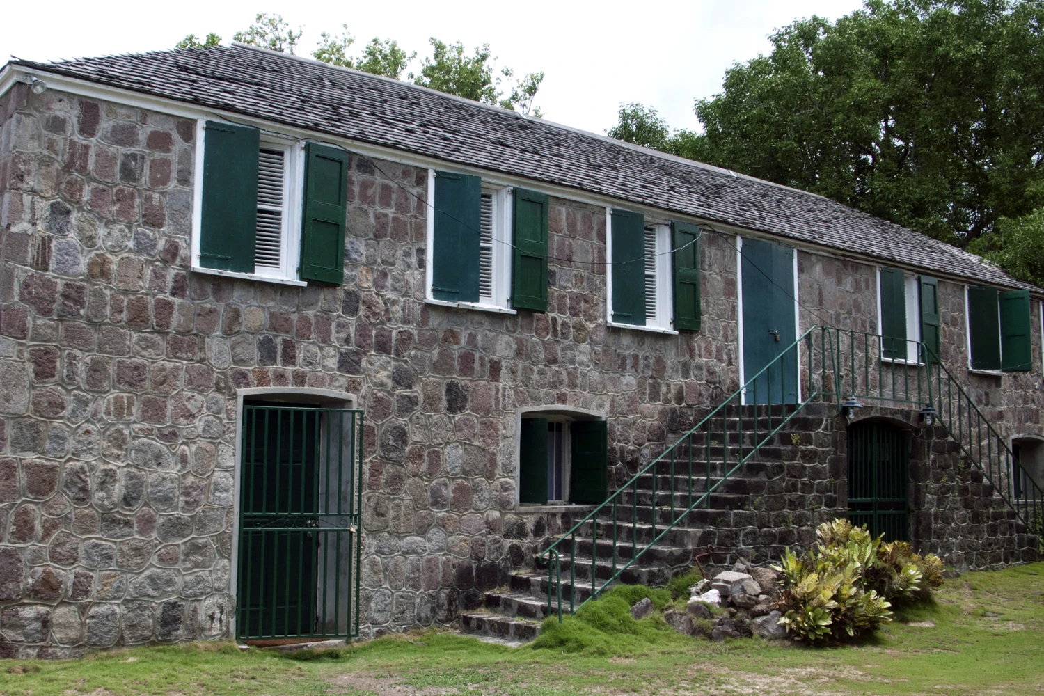 Museum of History and House of Assembly Nevis Caribbean also birthplace of Alexander Hamilton first US secretary of treasury.
