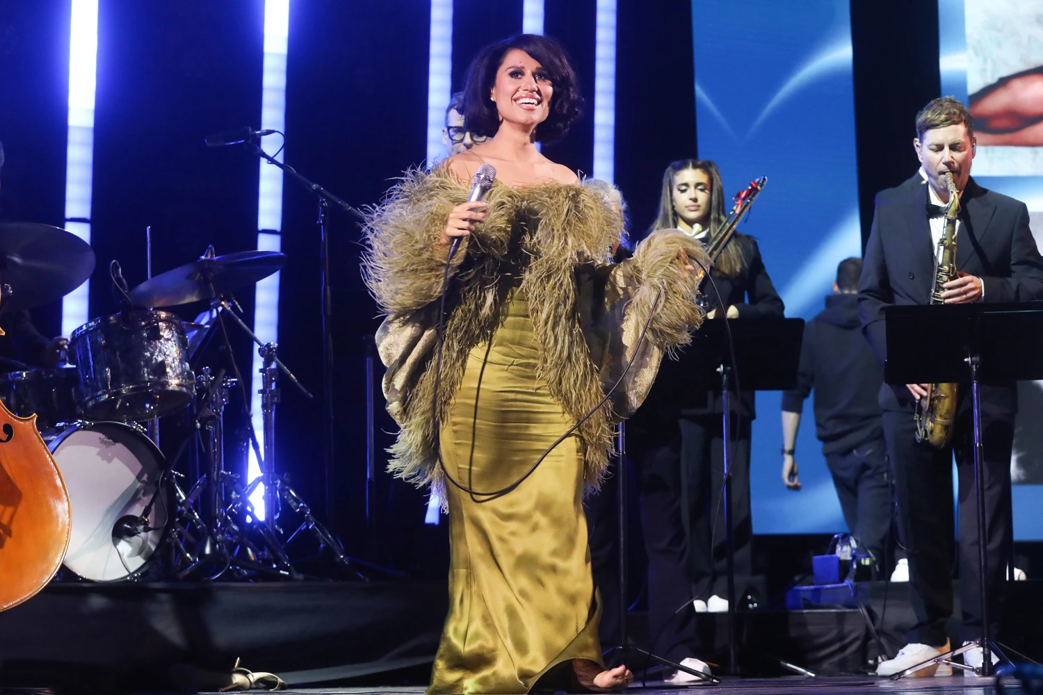 Raye, winner of the 2026 Mercury Music Prize for the album ‘This Music May Contain Hope’ performs onstage during The 2026 Mercury Prize at the Utilita Arena on October 22, 2026 in Newcastle upon Tyne, England.