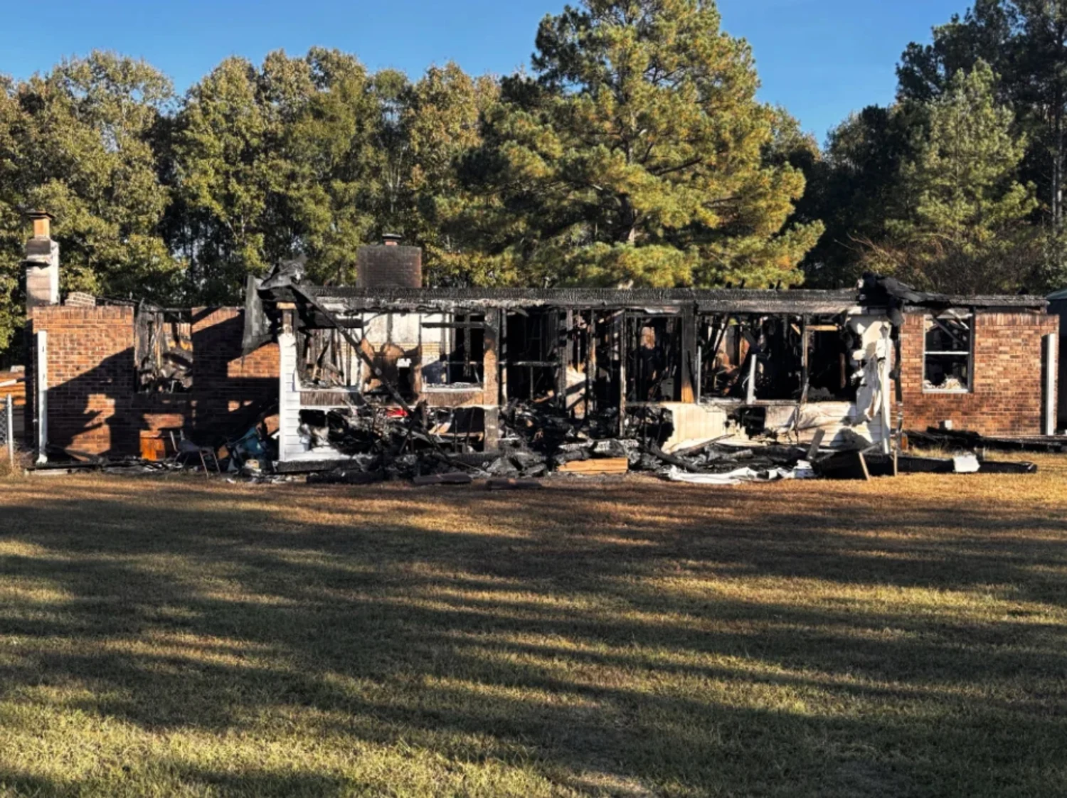 James and Larita Burke's family home caught fire in Chattanooga, Tenn., on Oct. 17, 2026.