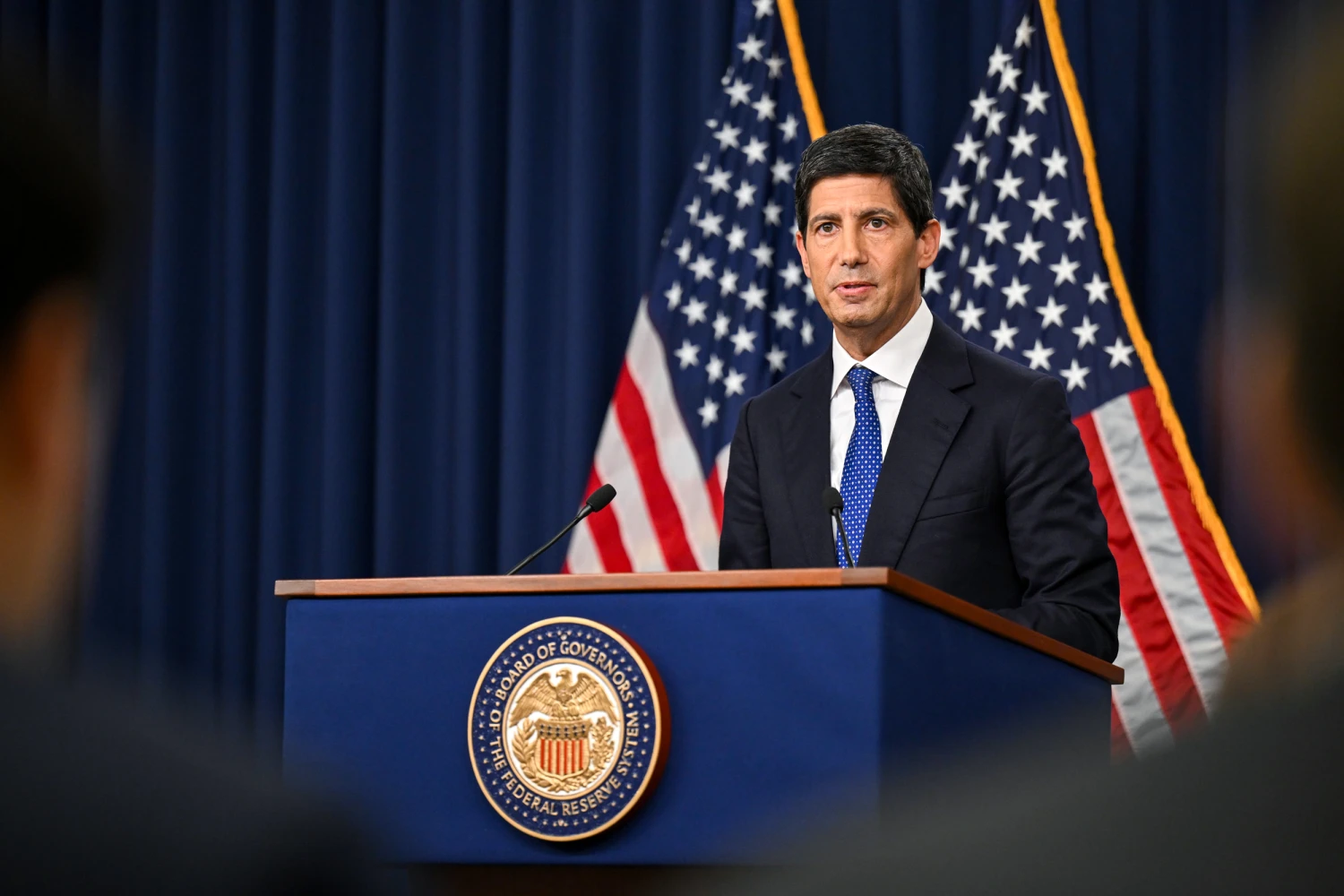U.S. Federal Reserve Chair Kevin Warsh in Washington, D.C., ,on Sept. 16, 2026.