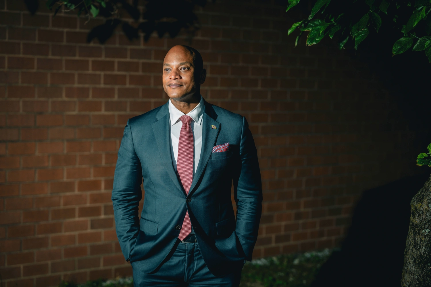 Maryland Gov. Wes Moore at New Shiloh Baptist Church Life Center in Baltimore on June 18, 2025.