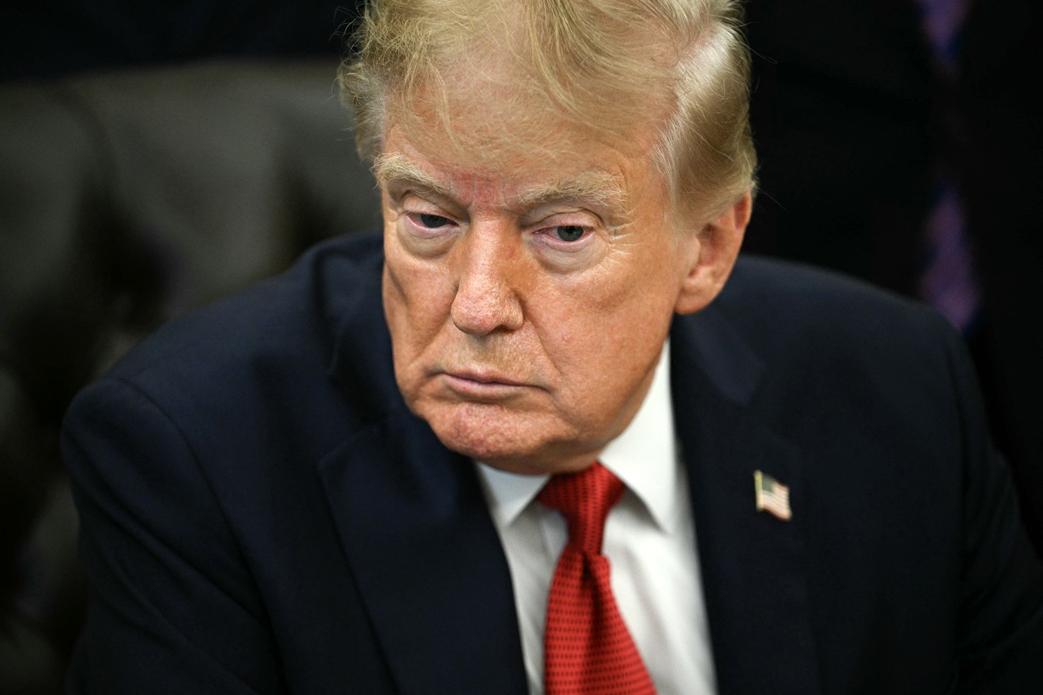 President Donald Trump speaks about healthcare in the Oval Office of the White House in Washington, DC, on September 18, 2026.