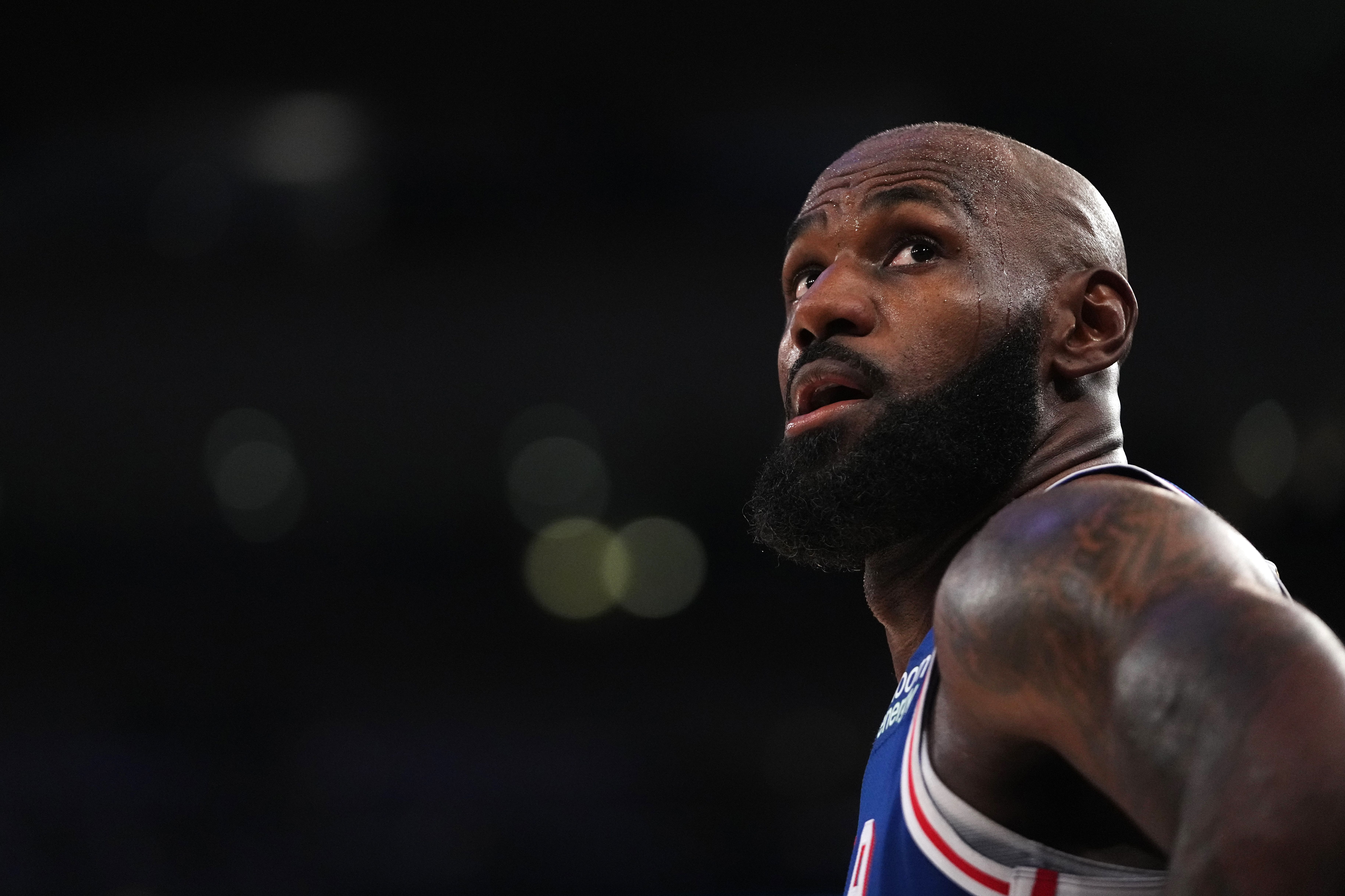 Philadelphia 76ers forward LeBron James and his team brought happy Knicks fans back down to earth on Tuesday.