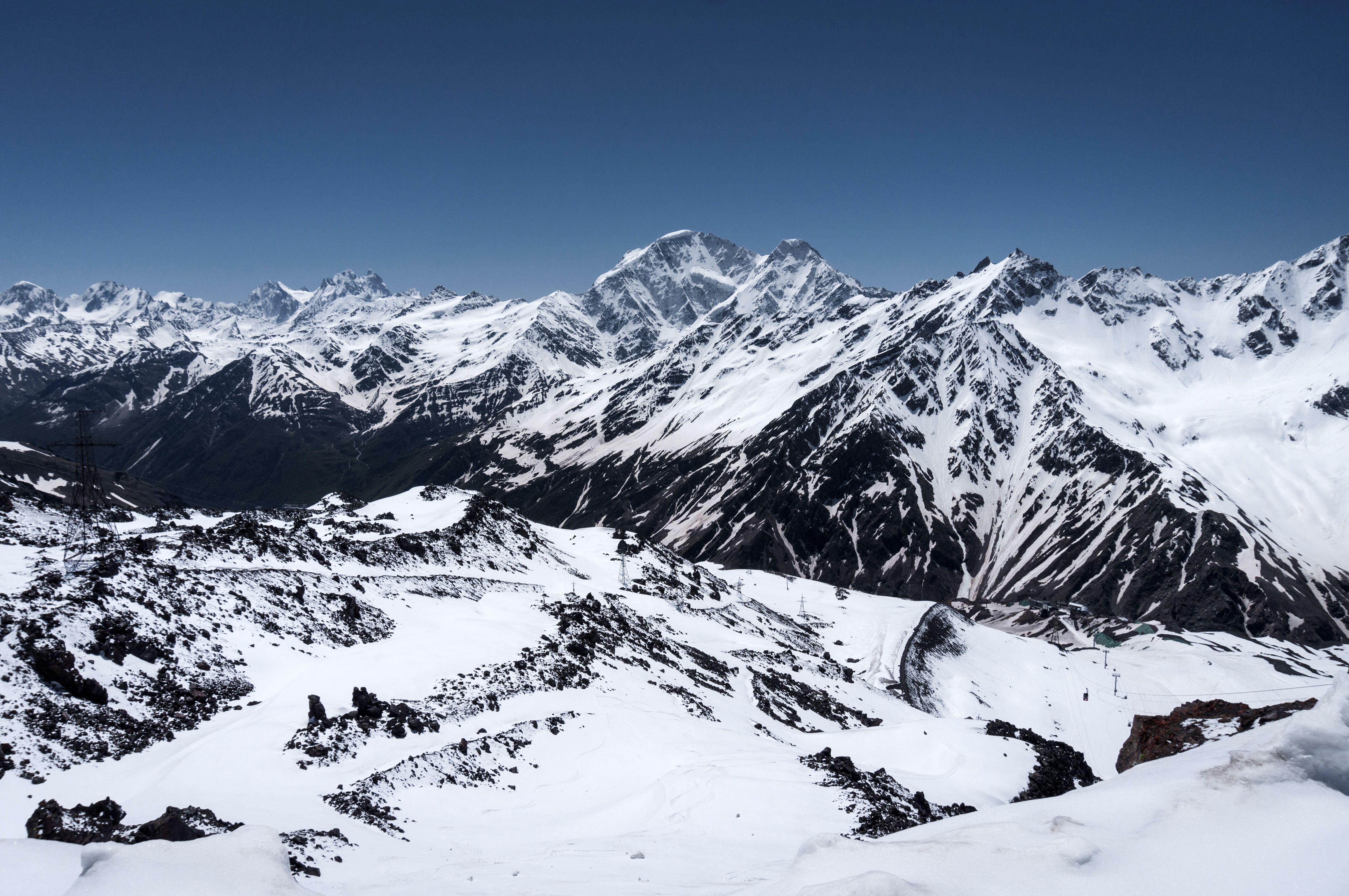The avalanche struck in the Kabardino-Balkaria region in Russia's North Caucasus..