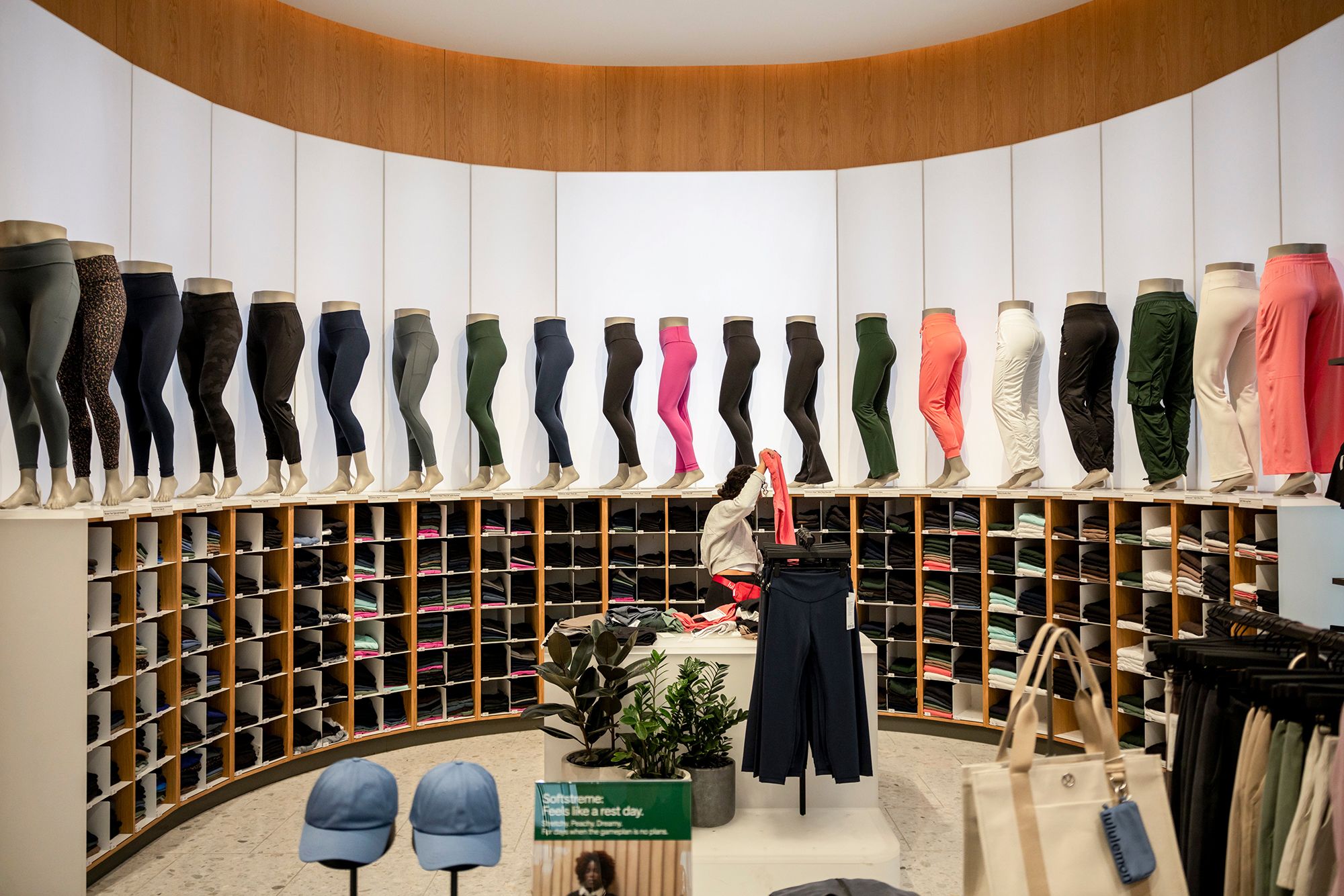 A Lululemon store in New York, on August 22, 2024.
