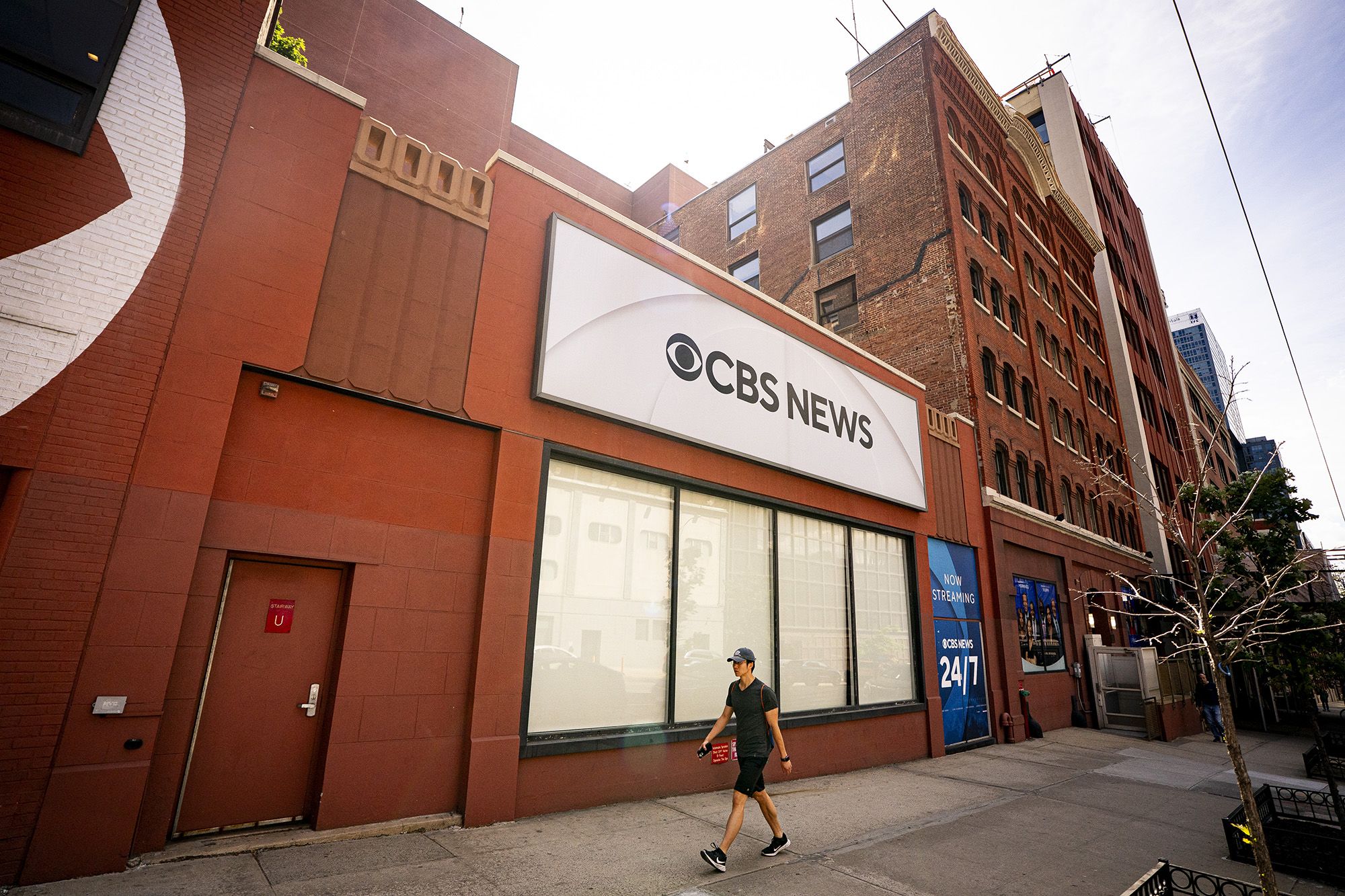 The CBS Broadcast Center in Manhattan on June 2, 2026 in New York City.