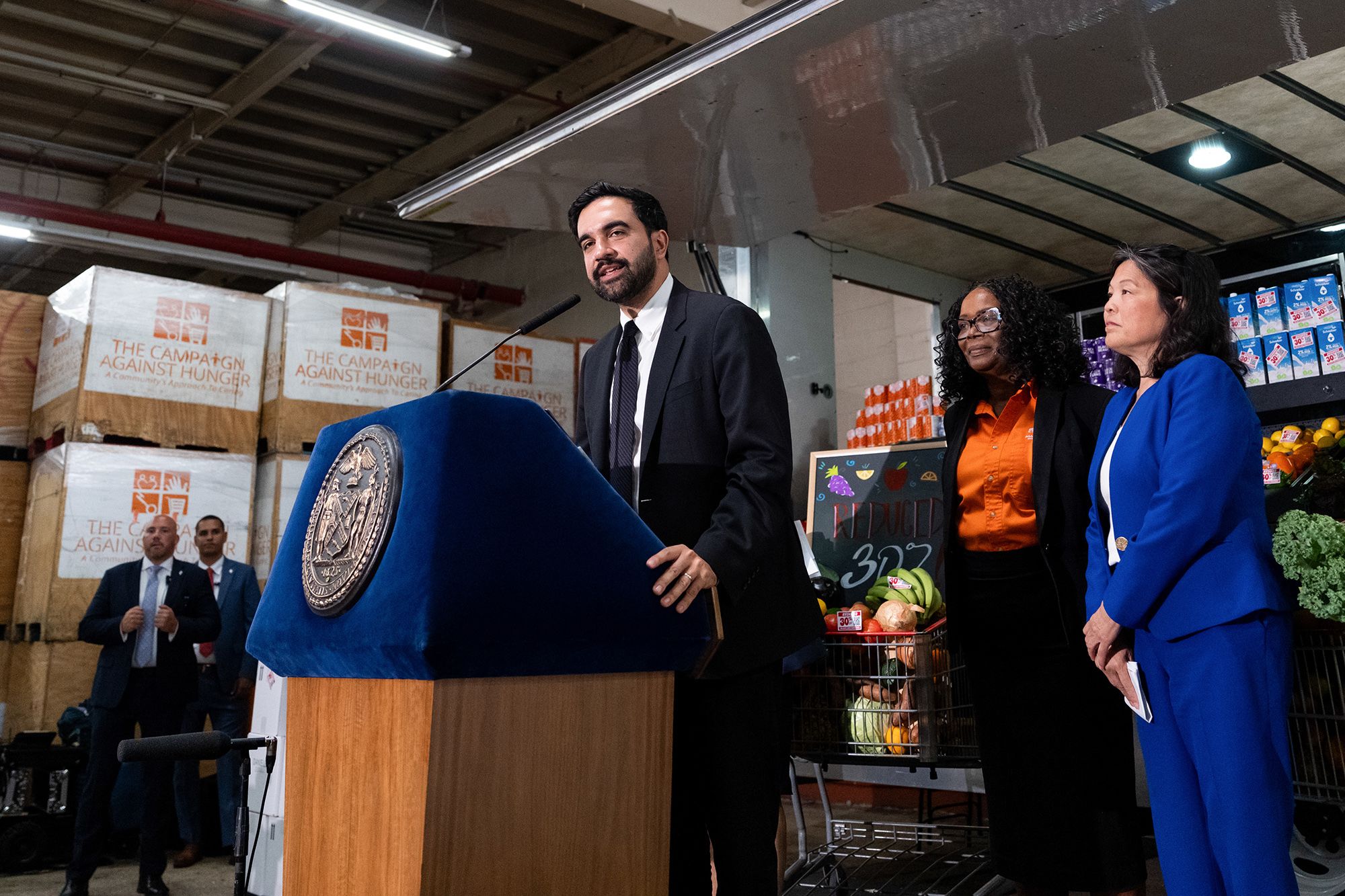 New York City Mayor Zohran Mamdani's plan to open public grocery stores strikes at a symbol of American abundance.