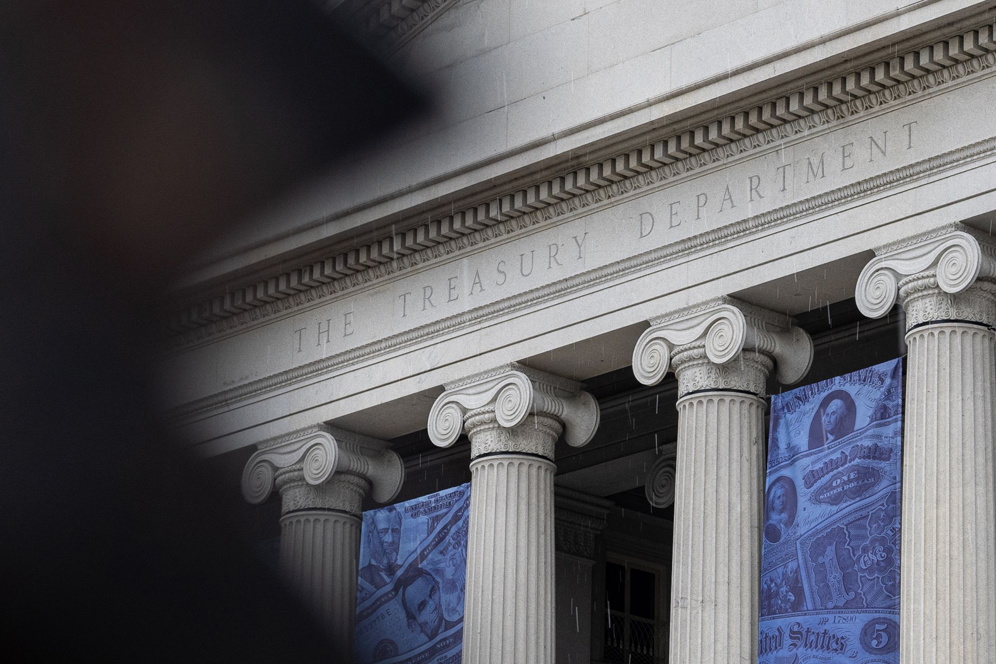 The US Treasury Department is seen in Washington, DC, on August 20, 2026.