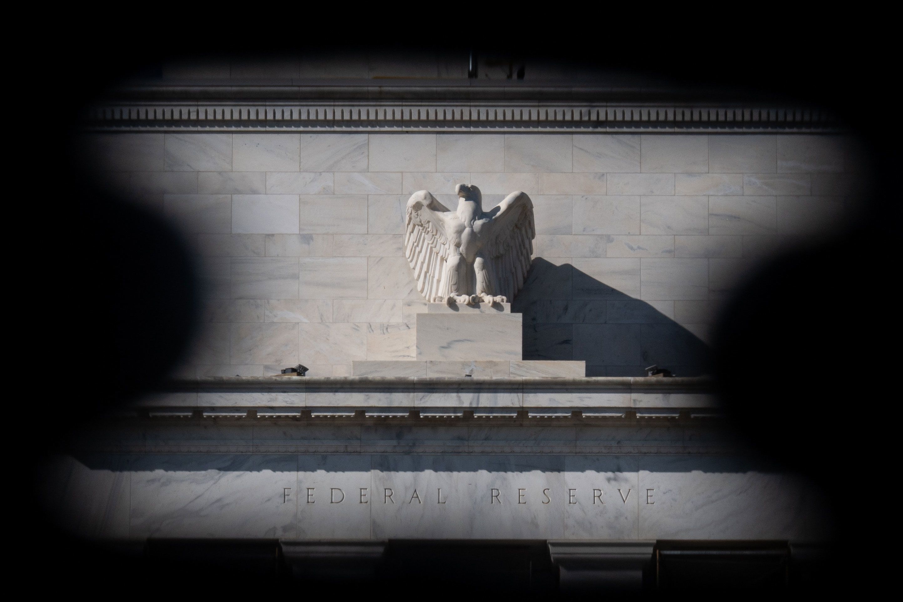 The Marriner S. Eccles Federal Reserve Board Building is seen in Washington, DC, on September 15, 2026.