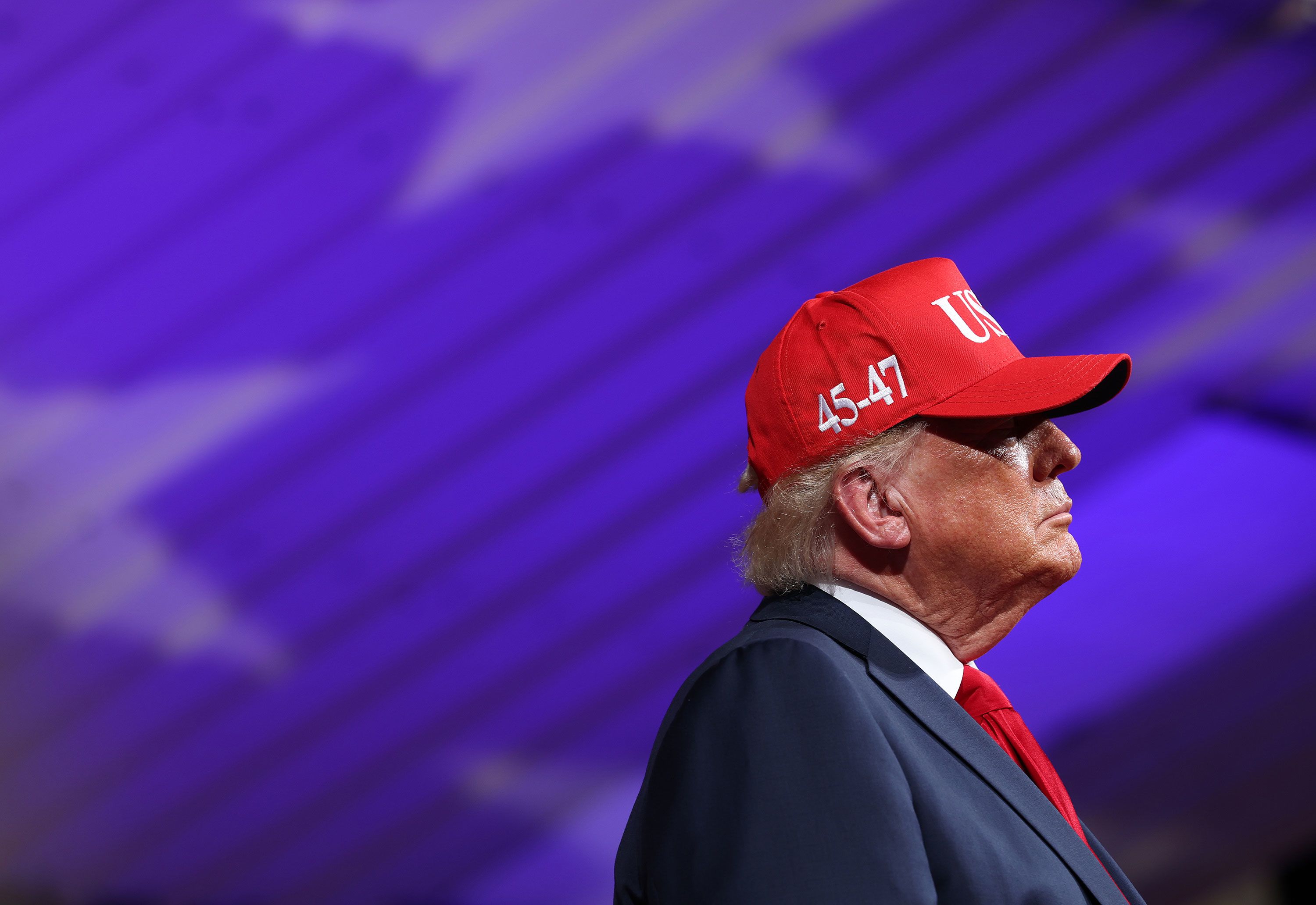President Donald Trump during a campaign rally in Gastonia, North Carolina, on September 16, 2026.