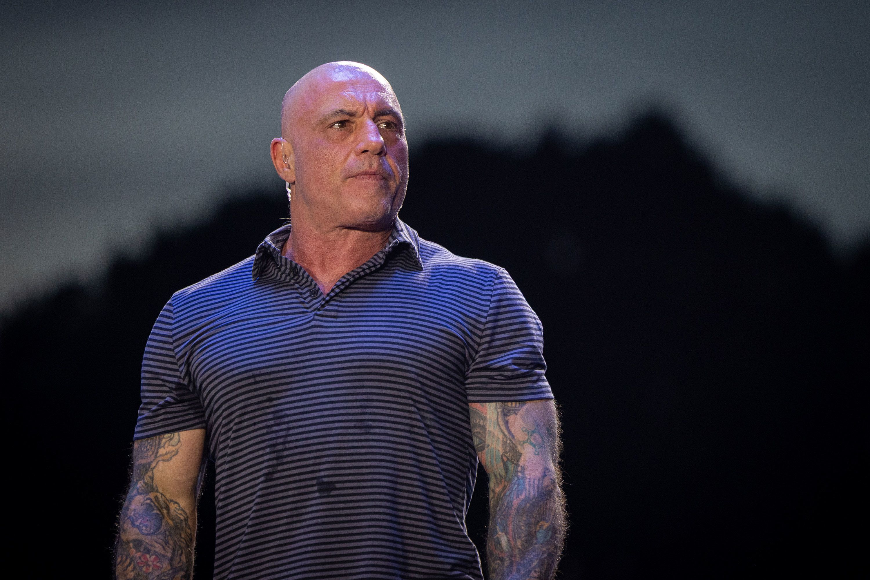 Joe Rogan at the UFC Freedom 250 in Washington, DC, on June 13, 2026.