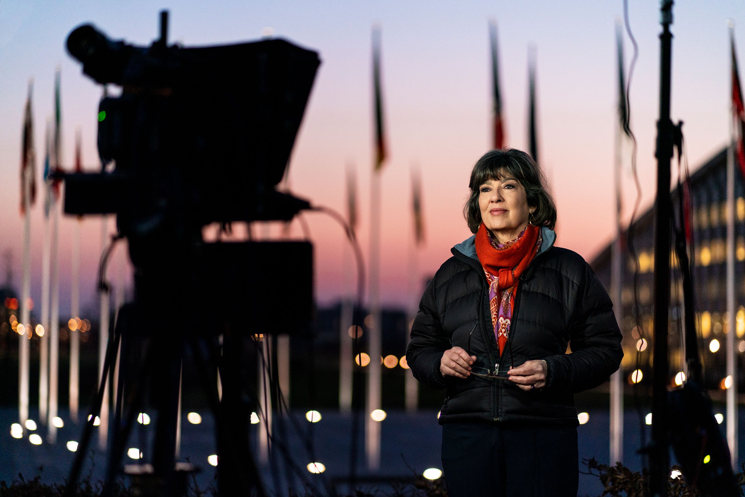 Christiane Amanpour said in a statement announcing her departure next year that she “will always be rooting for CNN and maintaining its history of independent journalism.”