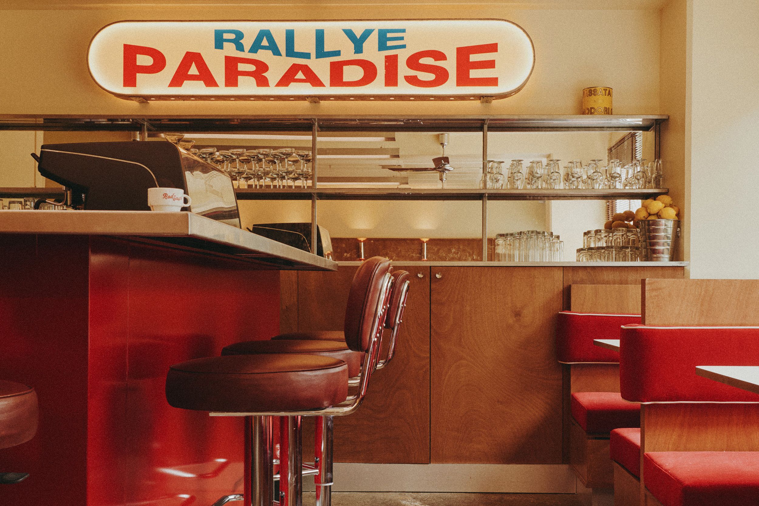 Diner style decor