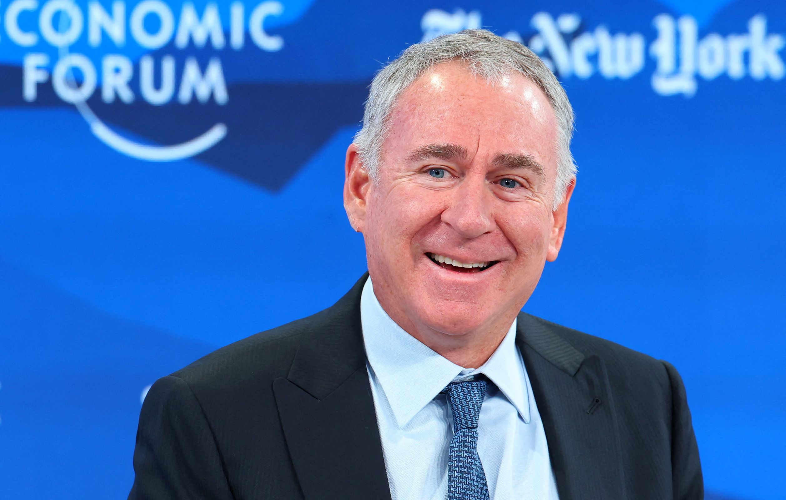 Citadel Founder and CEO Ken Griffin attends the 56th annual World Economic Forum meeting in Davos, Switzerland, on January 21, 2026.