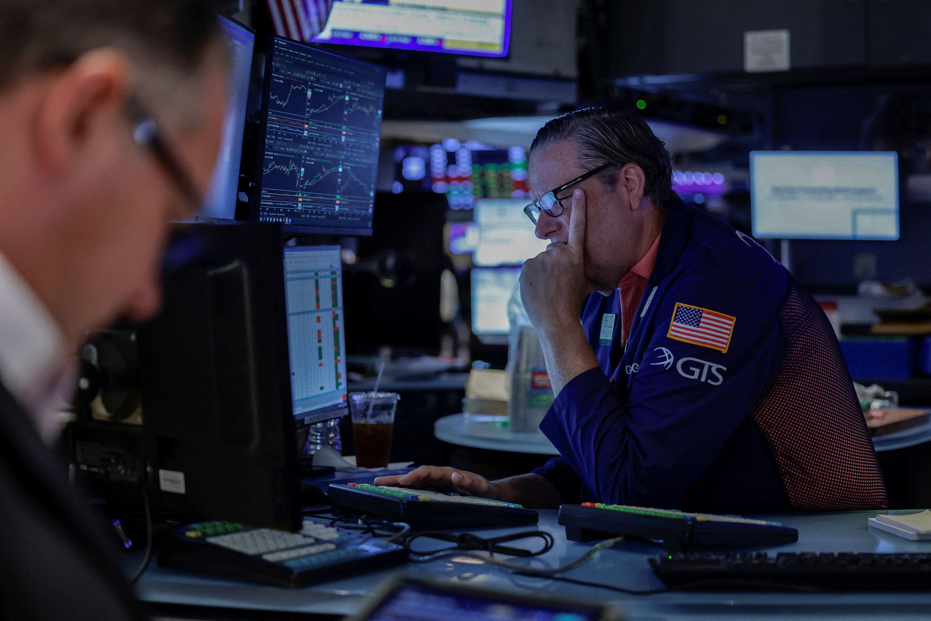 A trader works on the floor of the New York Stock Exchange on August 19, 2026. REUTERS/Jeenah Moon