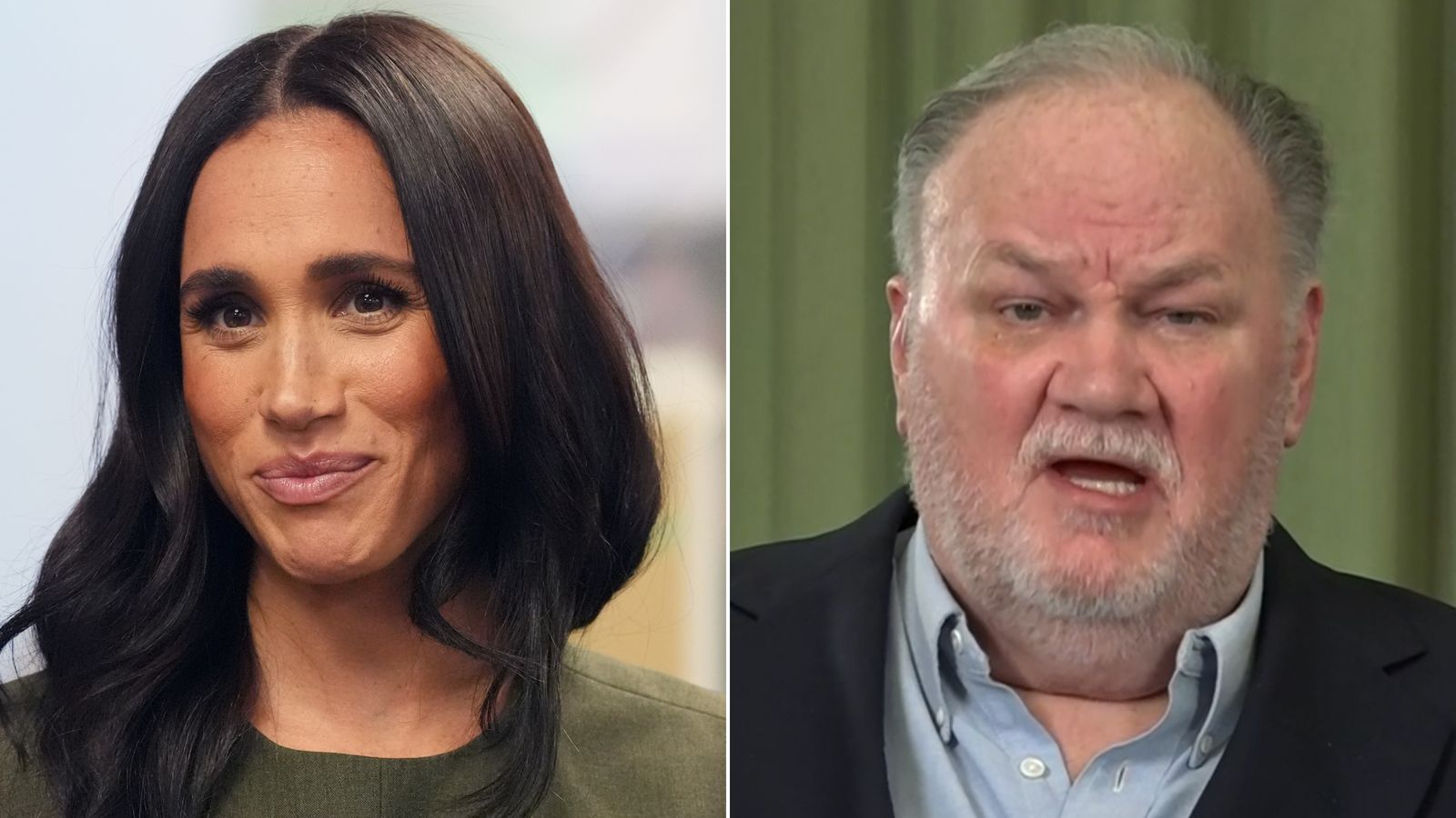 Meghan, Duchess of Sussex, and Thomas Markle
