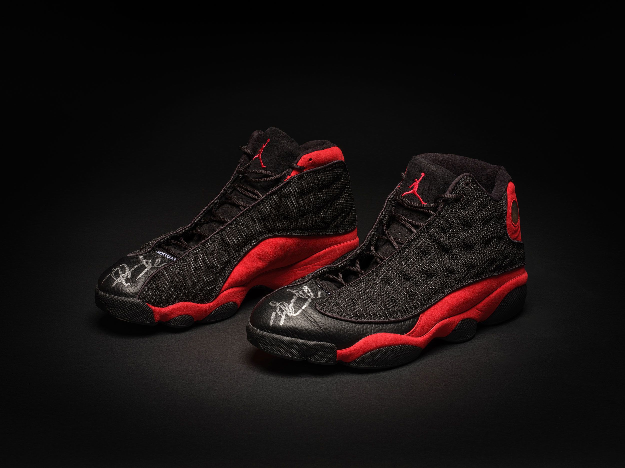 The record-breaking sneakers. 