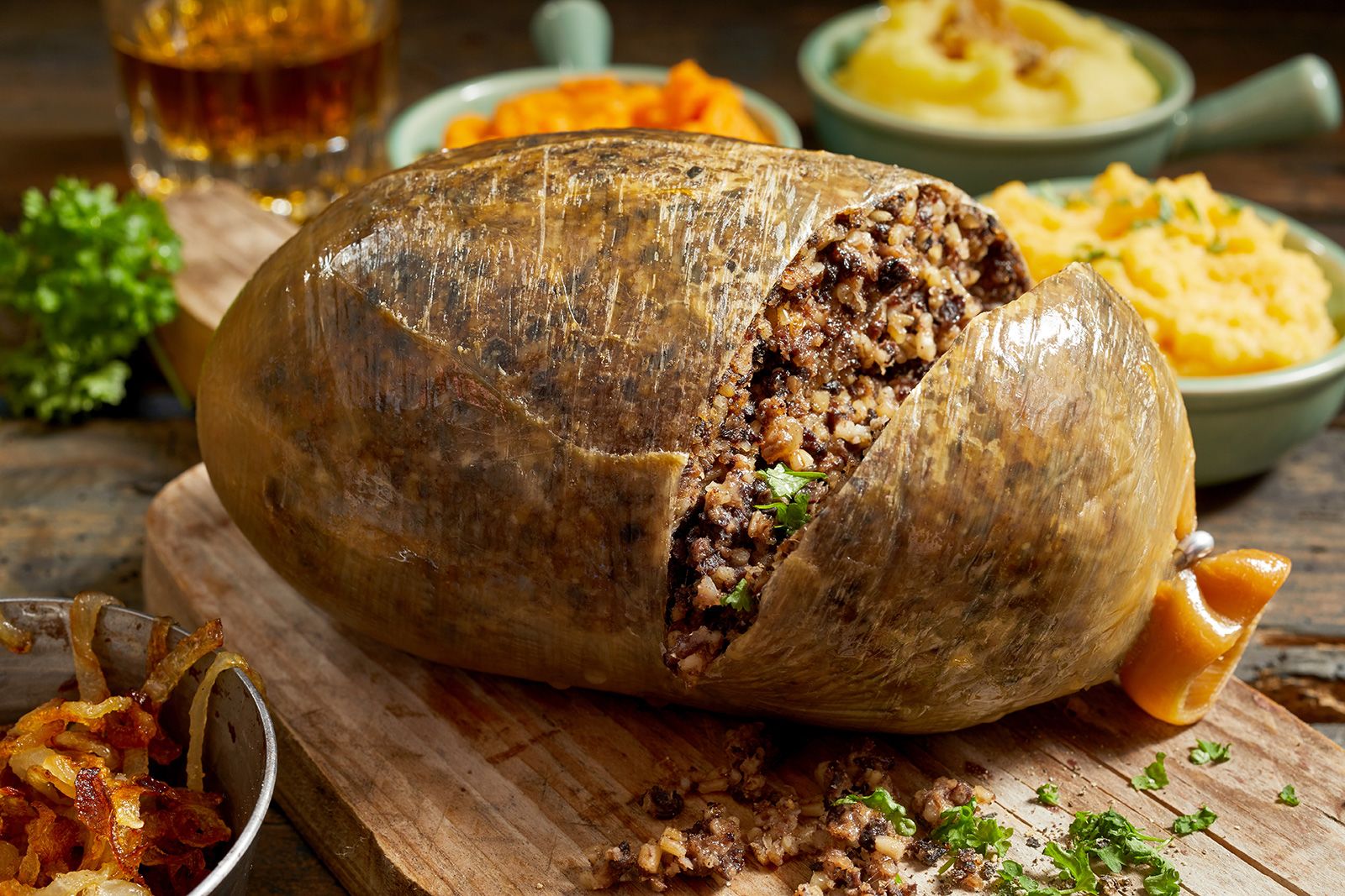 The haggis is as beloved as in Scotland as it is feared in other parts of the world. 