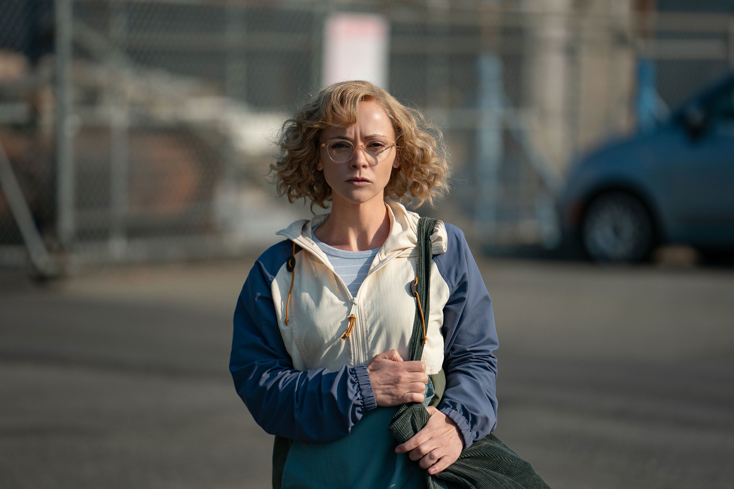 Christina Ricci as Misty in YELLOWJACKETS, "Digestif". Photo Credit: Colin Bentley/SHOWTIME.