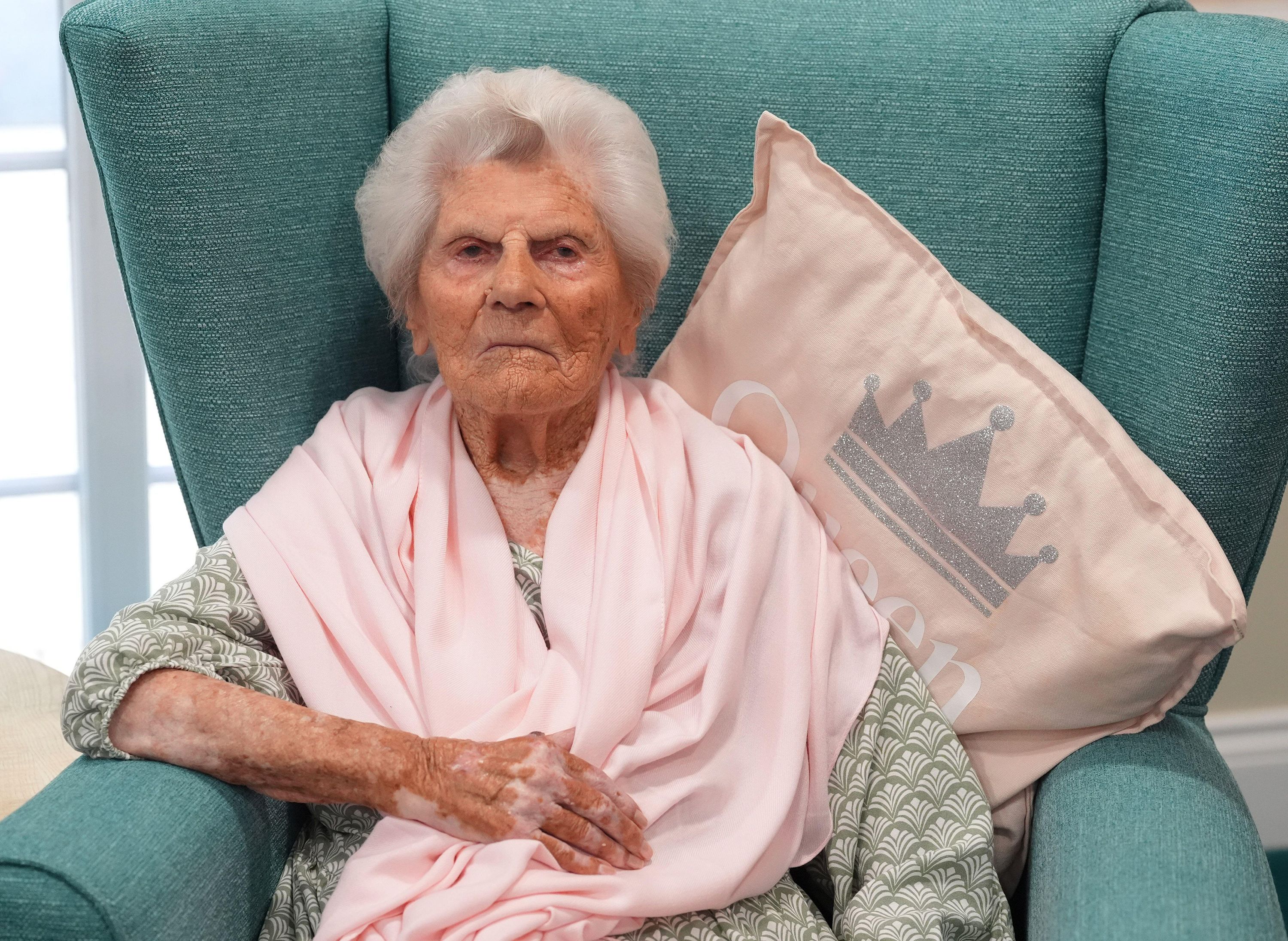 Ethel Caterham, at Hallmark Lakeview Care Home, pictured on September 18 2025