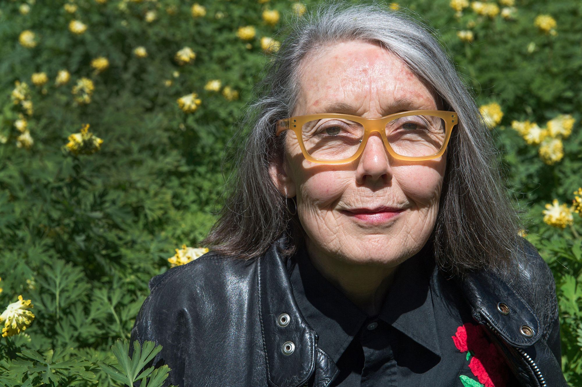 Canadian author Anne Carson in Stockholm, Sweden, on May 6, 2015.